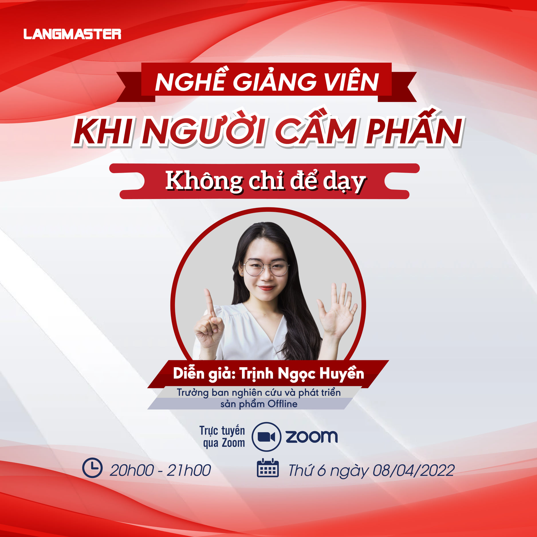 HƯỚNG NGHIỆP: NGHỀ GIẢNG VIÊN - KHI NGƯỜI CẦM PHẤN KHÔNG CHỈ ĐỂ DẠY