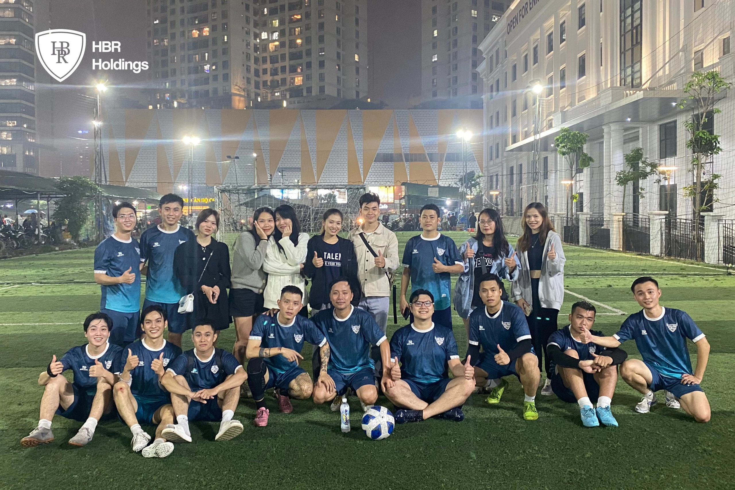 TRẬN GIAO HỮU BÓNG ĐÁ HBR HOLDINGS THÁNG 11