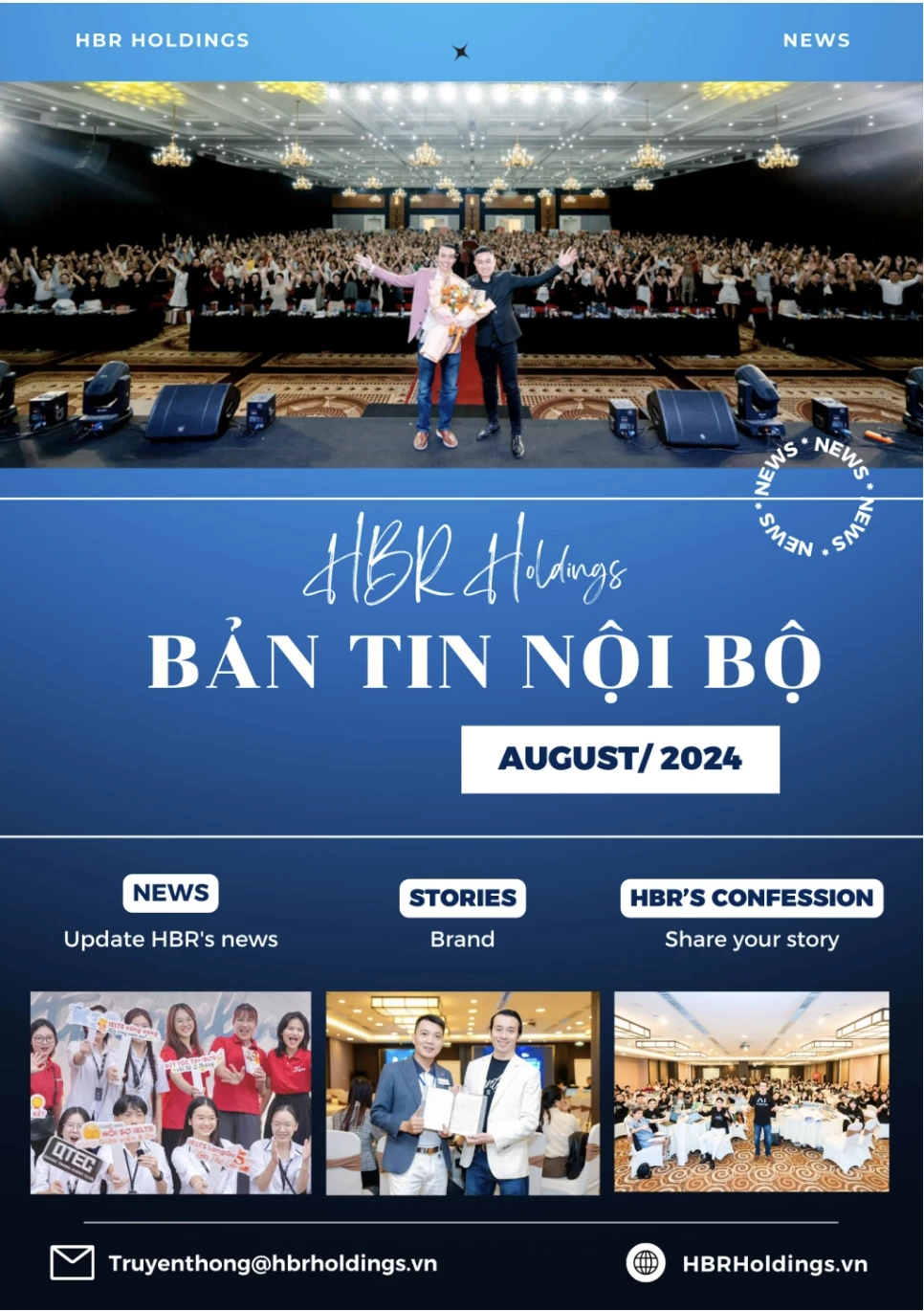 BẢN TIN NỘI BỘ THÁNG 8/2024