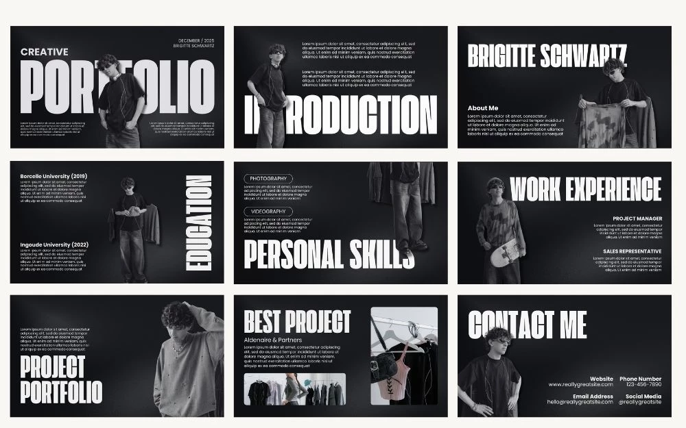 Mẫu Portfolio cá nhân