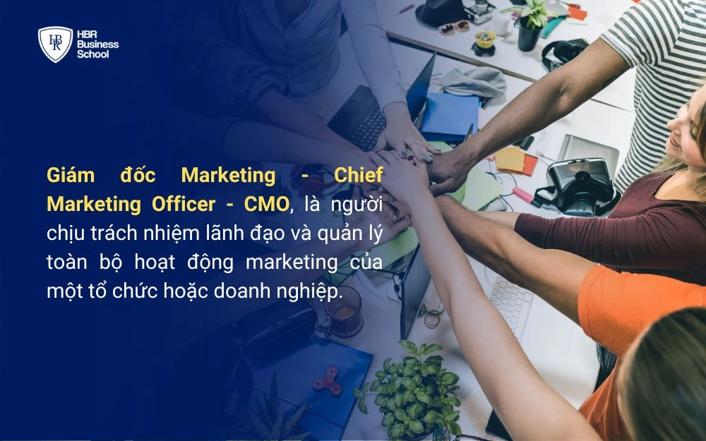 Giám đốc Marketing giữ vai trò định hướng chiến lược, tiếp thị trong doanh nghiệp