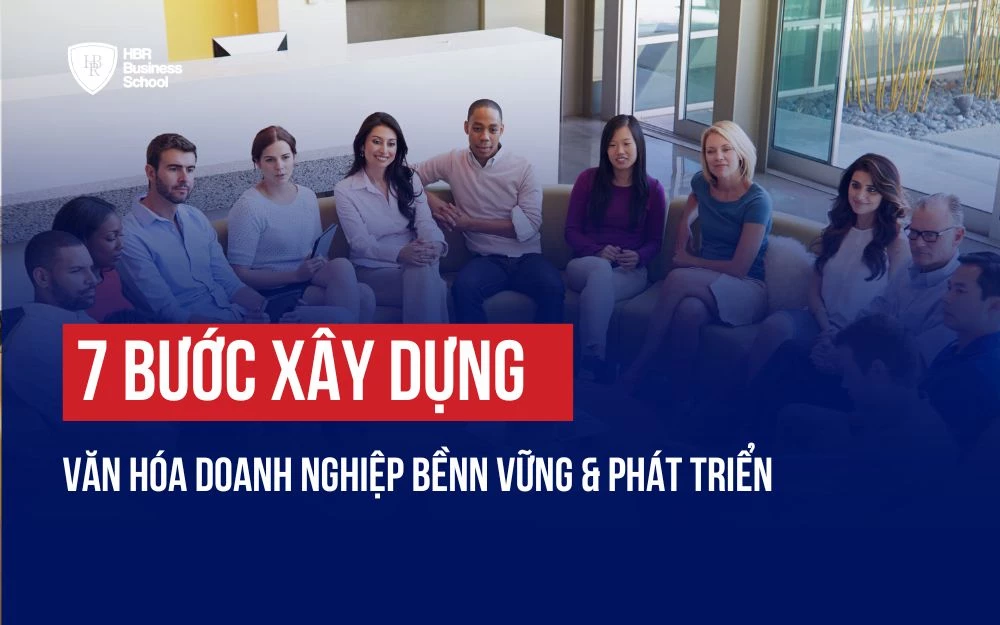 QUY TRÌNH 7 BƯỚC XÂY DỰNG VĂN HÓA DOANH NGHIỆP BỀN VỮNG & PHÁT TRIỂN