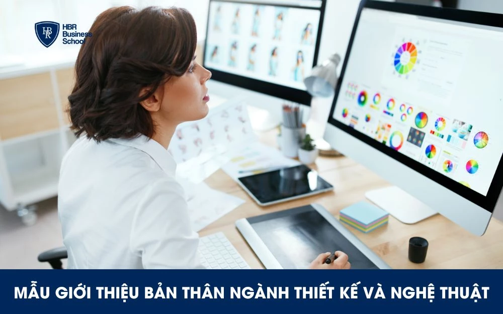 Mẫu giới thiệu bản thân nhóm ngành Thiết kế và Nghệ thuật