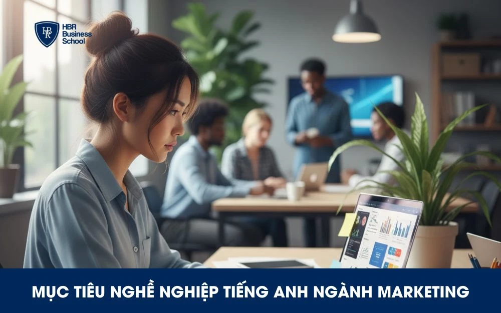 Mẫu mục tiêu nghề nghiệp tiếng Anh dành cho ngành Marketing