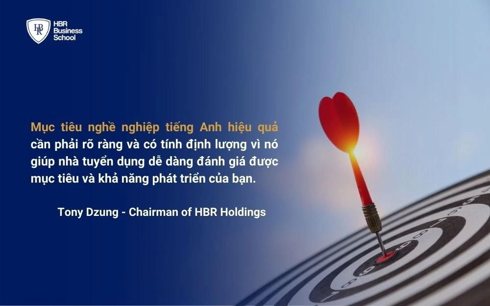 Mục tiêu nghề nghiệp luôn phải cụ thể và có thể định lượng