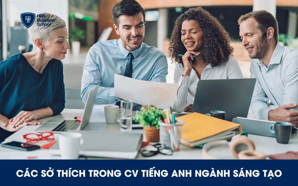 Các sở thích trong CV tiếng Anh nhóm ngành sáng tạo