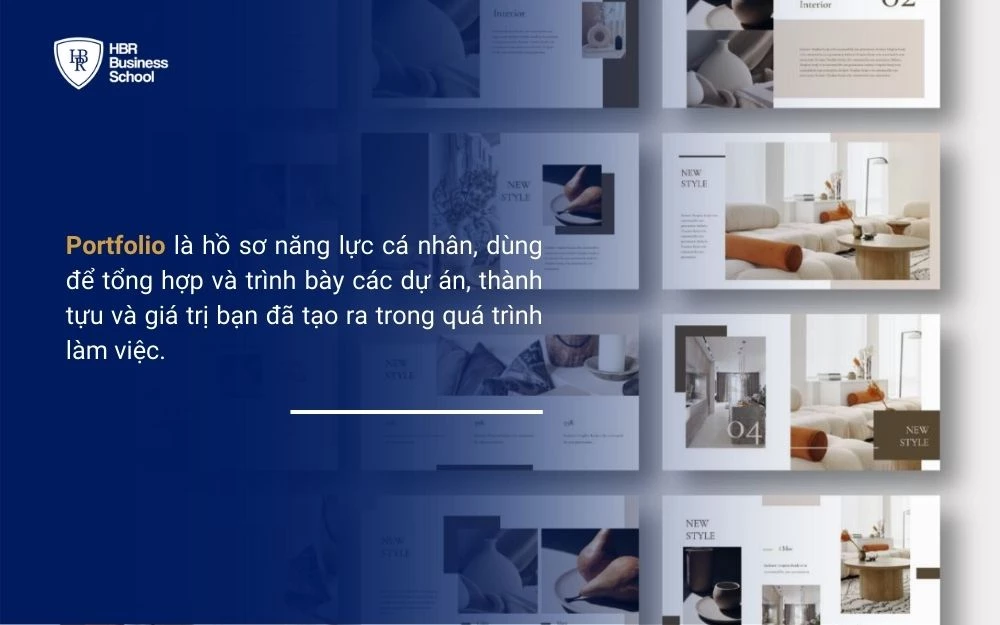 Portfolio là bộ hồ sơ thể hiện năng lực, kinh nghiệm và giá trị cá nhân