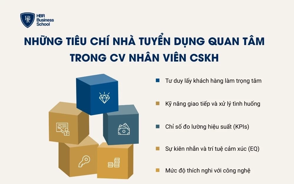 Các tiêu chí nhà tuyển dụng thường đánh giá khi xem CV nhân viên CSKH