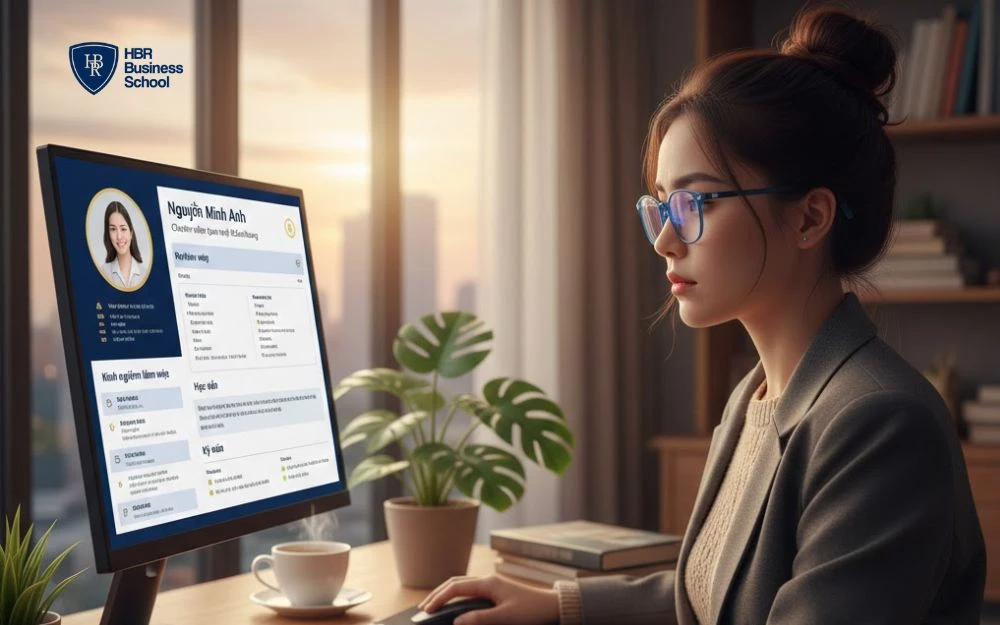 Thể hiện tính chuyên nghiệp qua cách trình bày và thiết kế bố cục CV