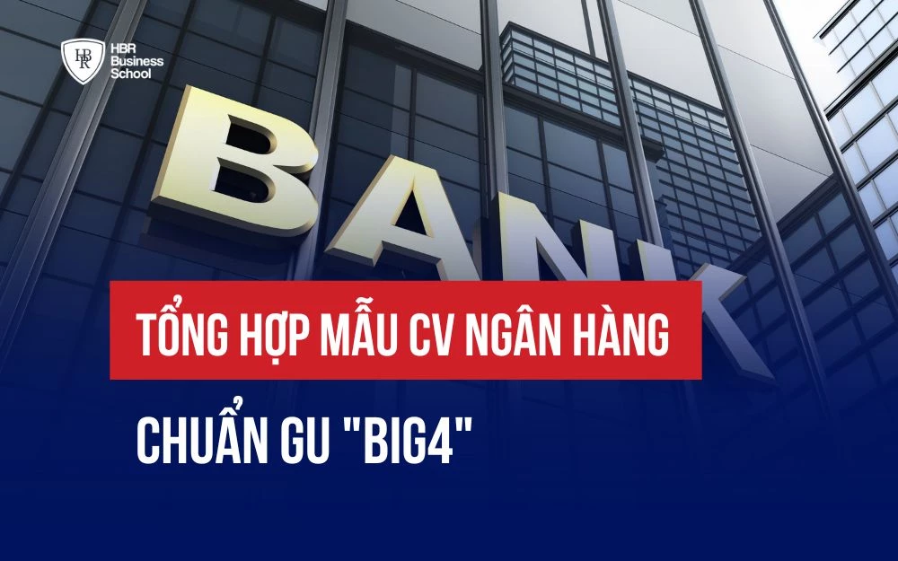 TỔNG HỢP MẪU CV NGÂN HÀNG CHUYÊN NGHIỆP CHUẨN GU "BIG4"