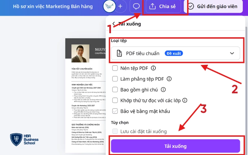 Bước 5: Kiểm tra và xuất file