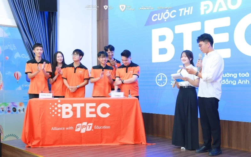 Toàn cảnh “Đấu trường BTEC” – nơi hội tụ bản lĩnh và tư duy chiến lược của sinh viên FPT.