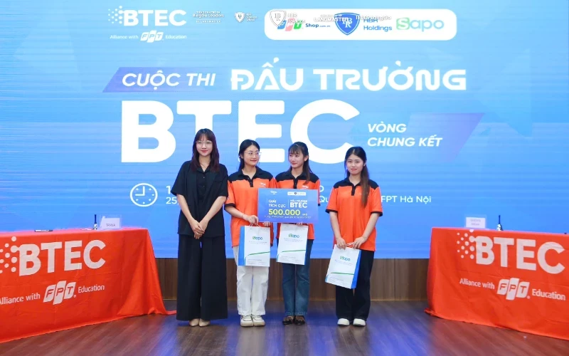 HBR HOLDINGS ĐỒNG HÀNH CÙNG "ĐẤU TRƯỜNG BTEC" THẮP LỬA TRI THỨC