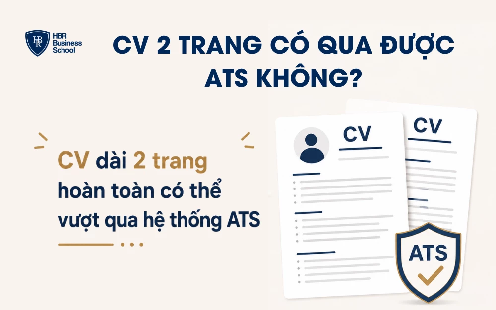 CV 2 trang có qua được hệ thống ATS