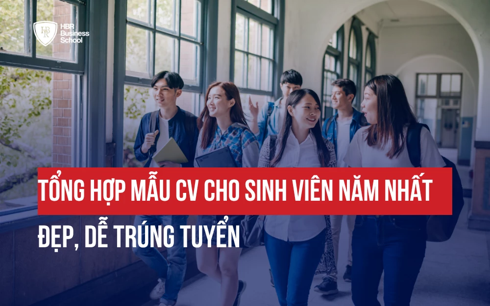TỔNG HỢP MẪU CV CHO SINH VIÊN NĂM NHẤT ĐẸP, DỄ TRÚNG TUYỂN
