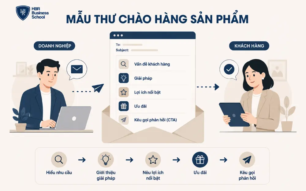 Mẫu thư chào hàng sản phẩm