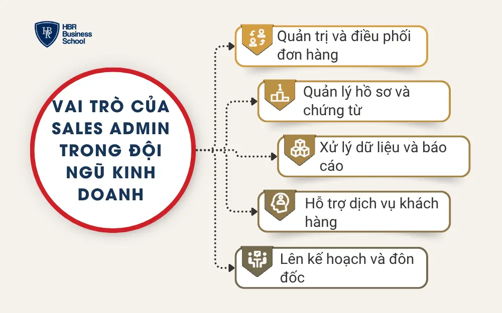 Vai trò của Sales Admin trong đội ngũ kinh doanh