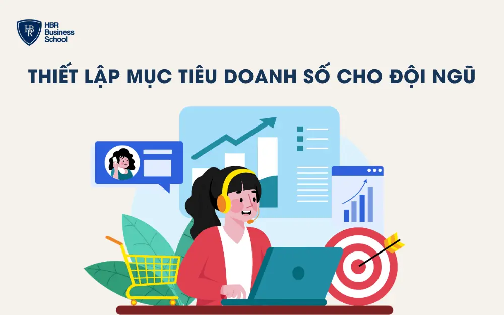 Thiết lập mục tiêu doanh số cho đội ngũ