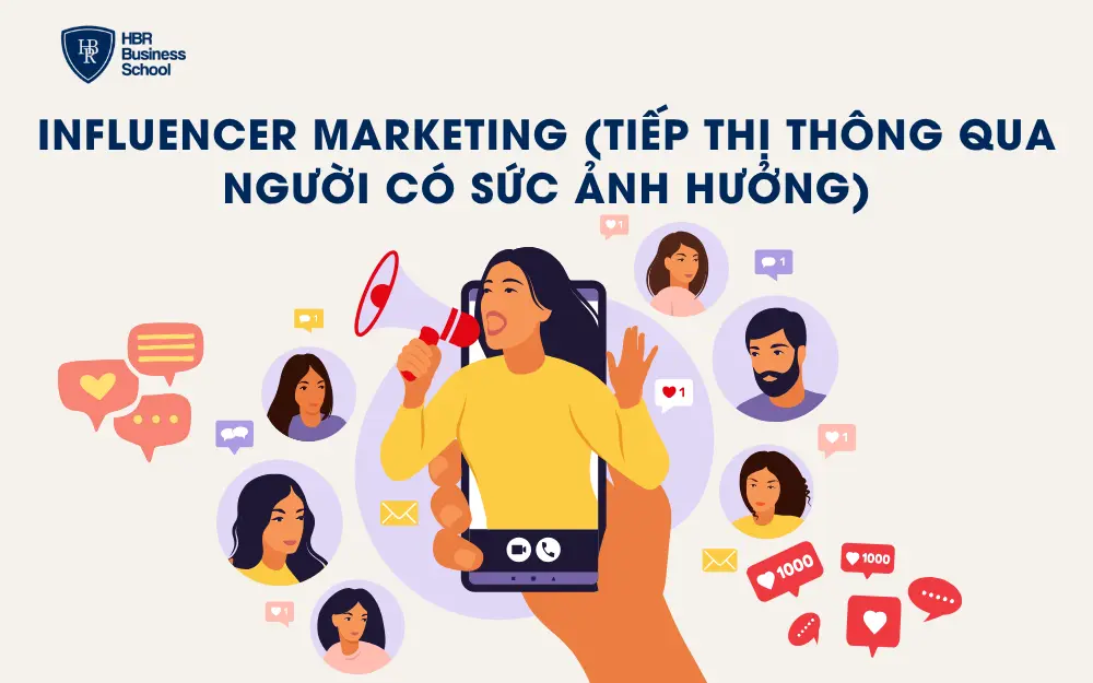 Influencer Marketing (tiếp thị thông qua người có sức ảnh hưởng)