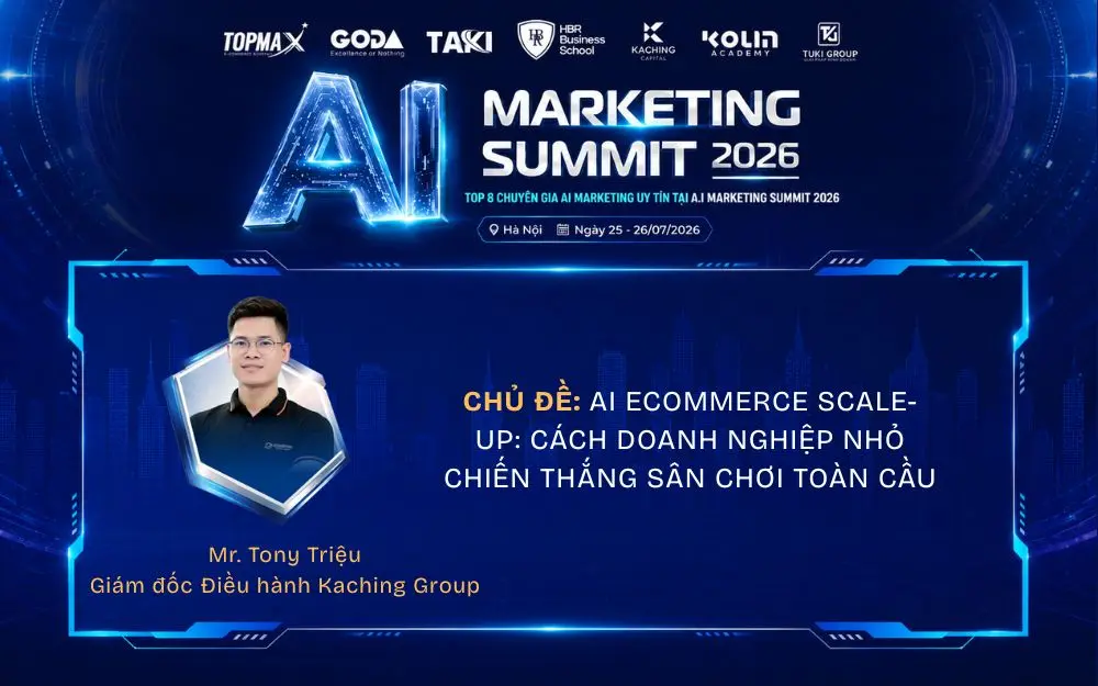Mr. Tony Triệu – Giám đốc Điều hành Kaching Group