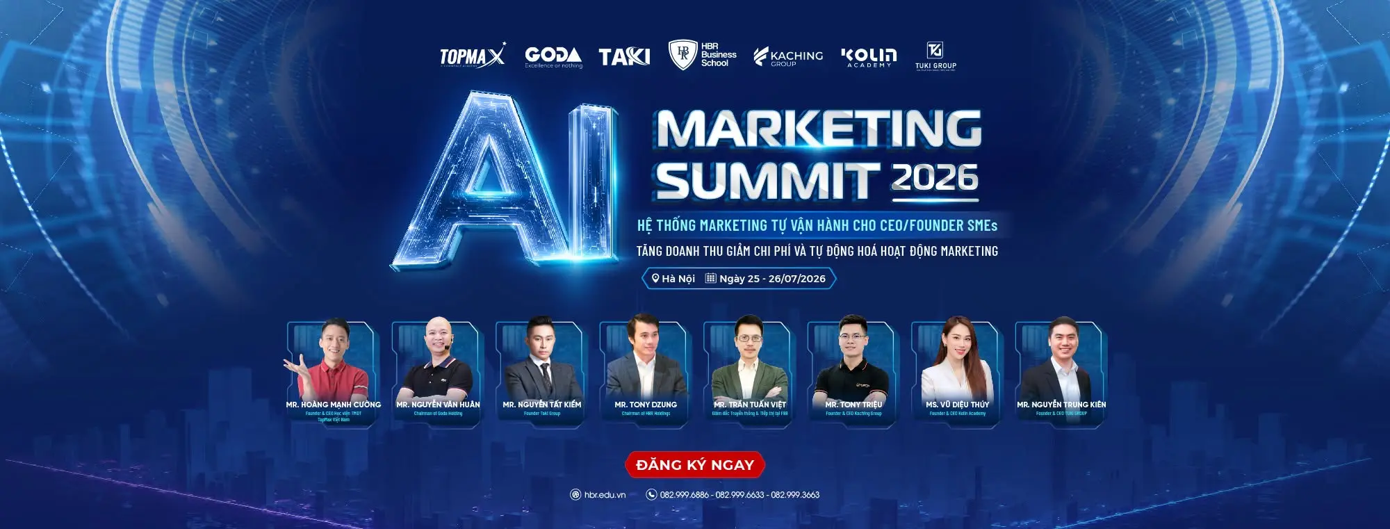 Đại sự kiện AI Marketing dành cho nhóm đối tượng cốt lõi thuộc cấu trúc doanh nghiệp