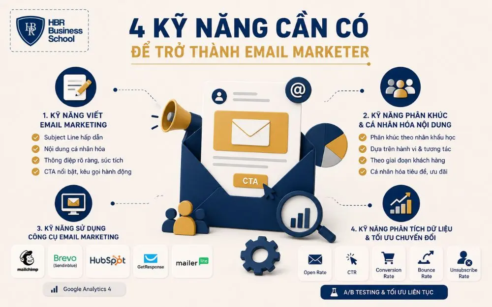 4 kỹ năng cốt lõi giúp Email Marketer xây dựng chiến dịch hiệu quả, tăng chuyển đổi