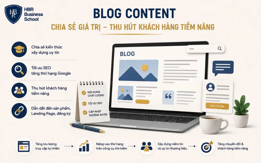 Content Marketing tạo giá trị, xây dựng niềm tin và thúc đẩy chuyển đổi bền vững