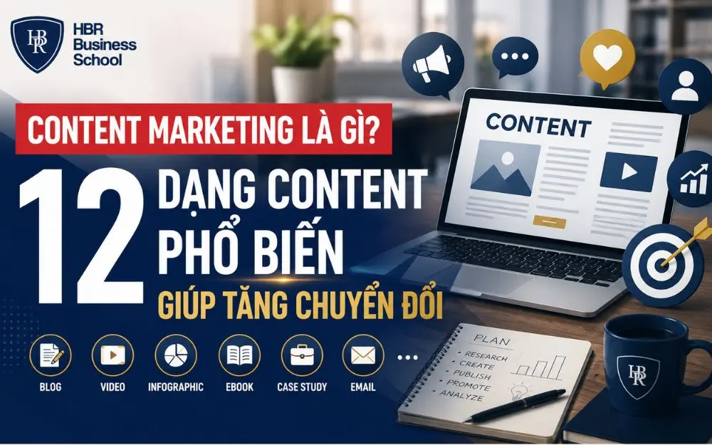 CONTENT MARKETING LÀ GÌ? 12 DẠNG CONTENT PHỔ BIẾN GIÚP TĂNG CHUYỂN ĐỔI