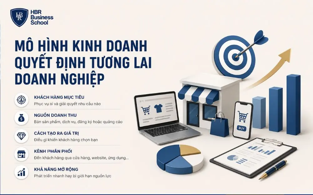 Mô hình kinh doanh quyết định khách hàng, doanh thu và khả năng tăng trưởng doanh nghiệp