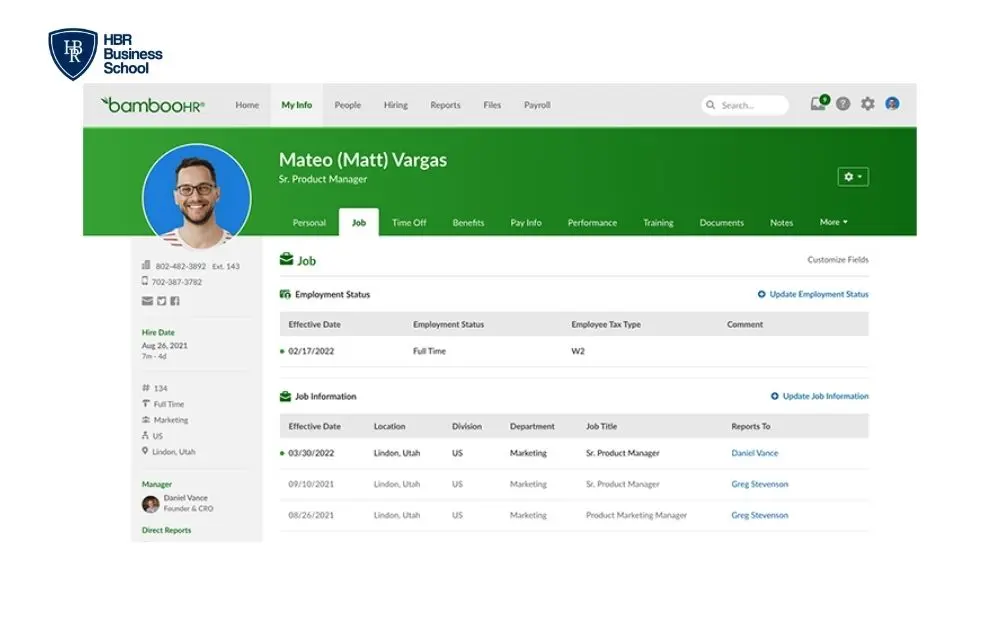 BambooHR – Phần mềm nhân sự cho doanh nghiệp linh hoạt và quốc tế